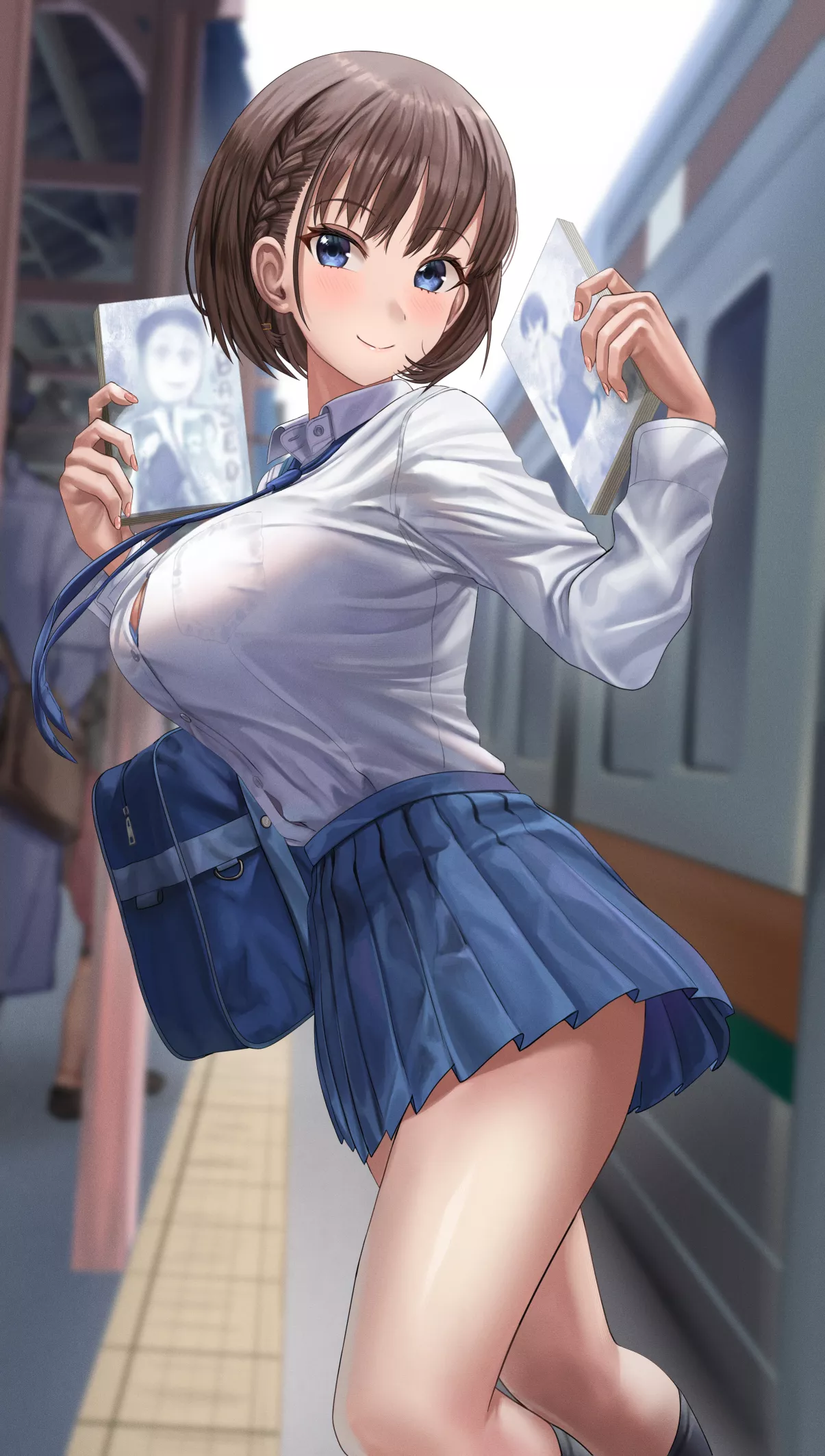 Ai-chan Has Quite The Haul (Silvertsuki) [ Getsuyoubi No Tawawa ]