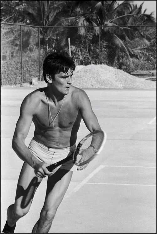 “Alain Delon” …