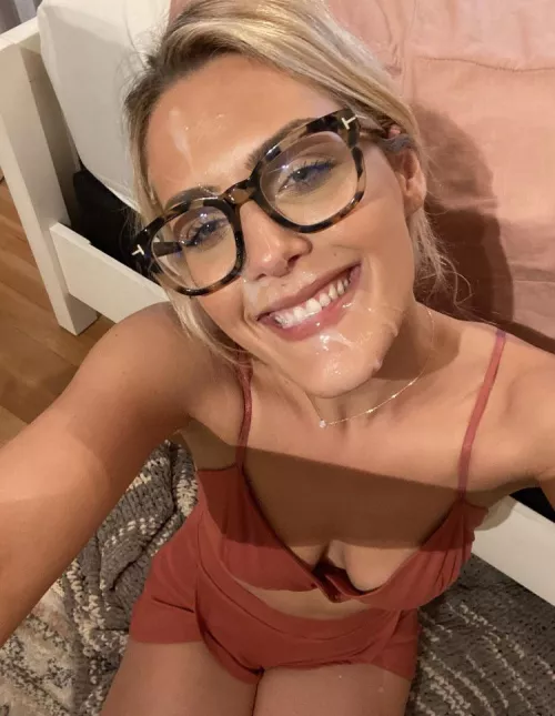 All smiles after a well-earned facial