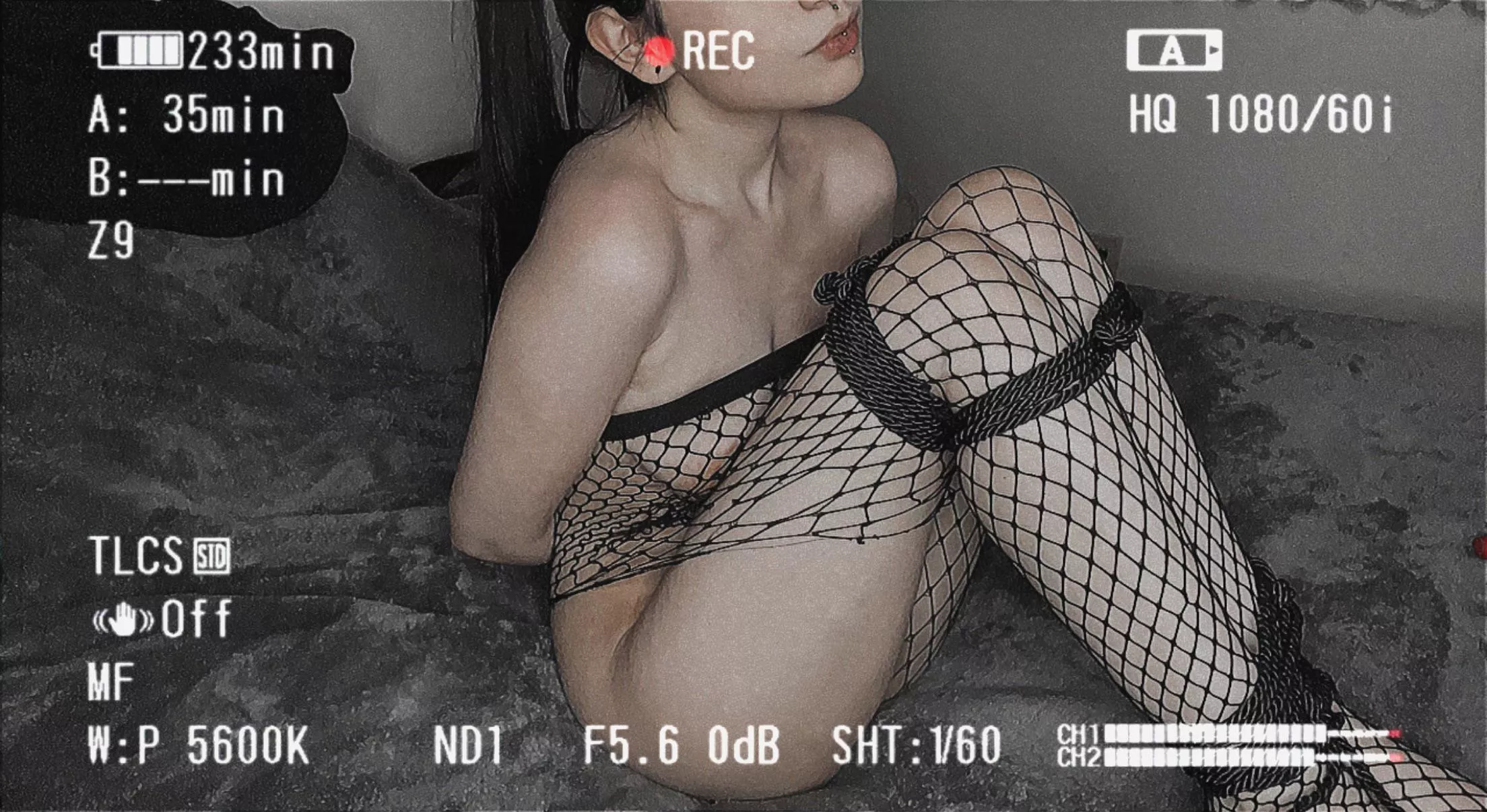 All tied up with nowhere to go🖤