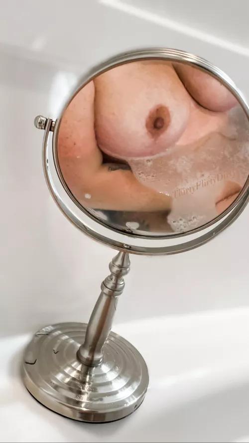 All wet, clean and ready to play! 😈