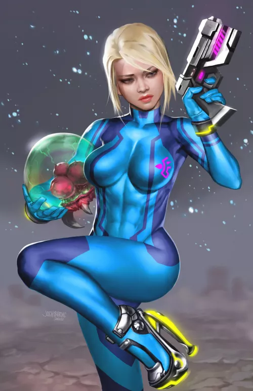 Allie, not-Samus XD by Josh Burns