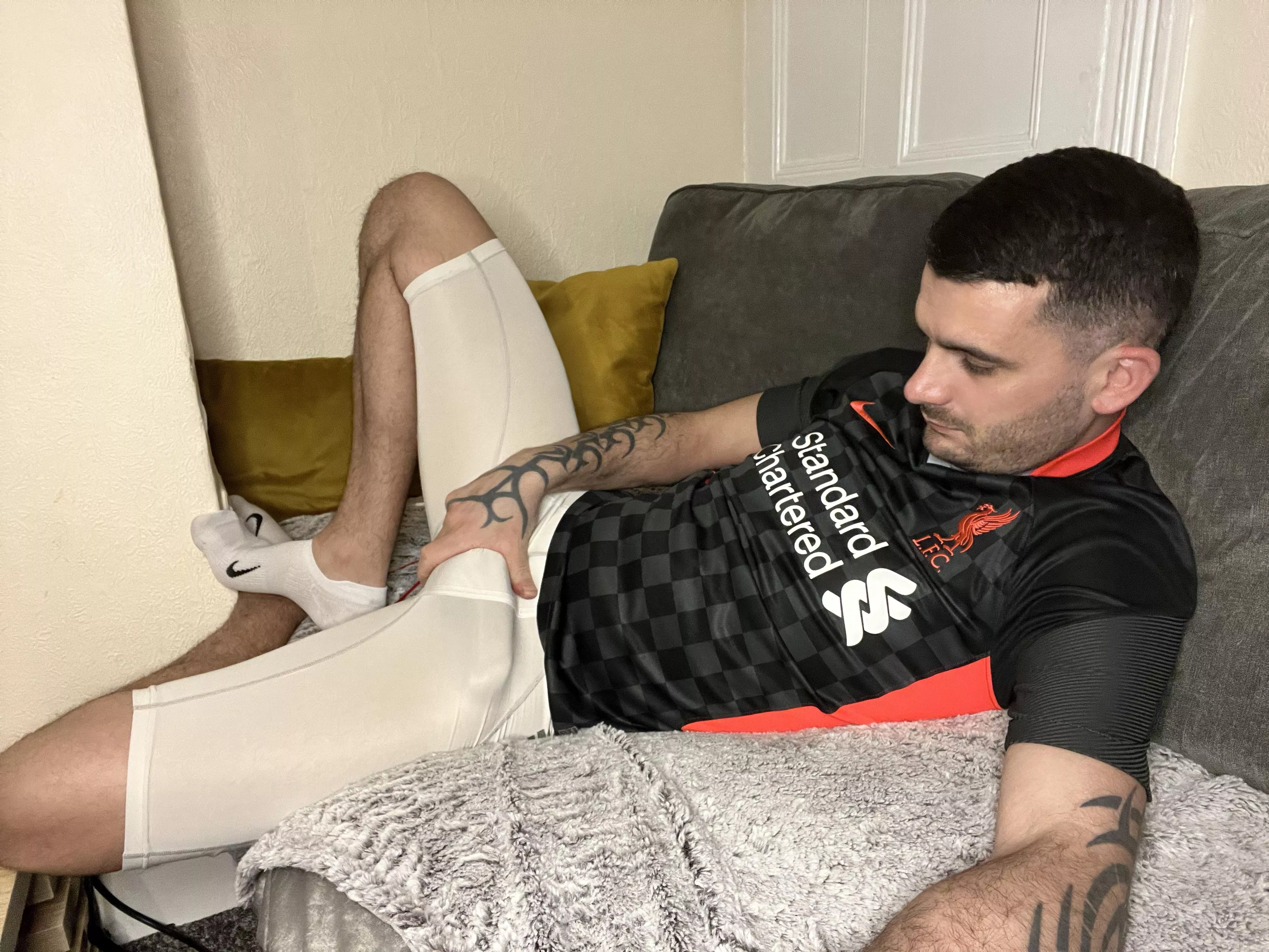 Always excited on match day👀😂⚽️