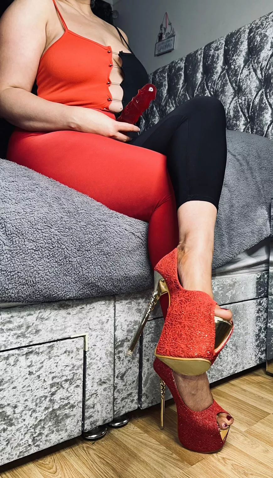 Always match your heels to your girl cock, it looks so pretty Always match your heels to your girl cock, it looks so pretty