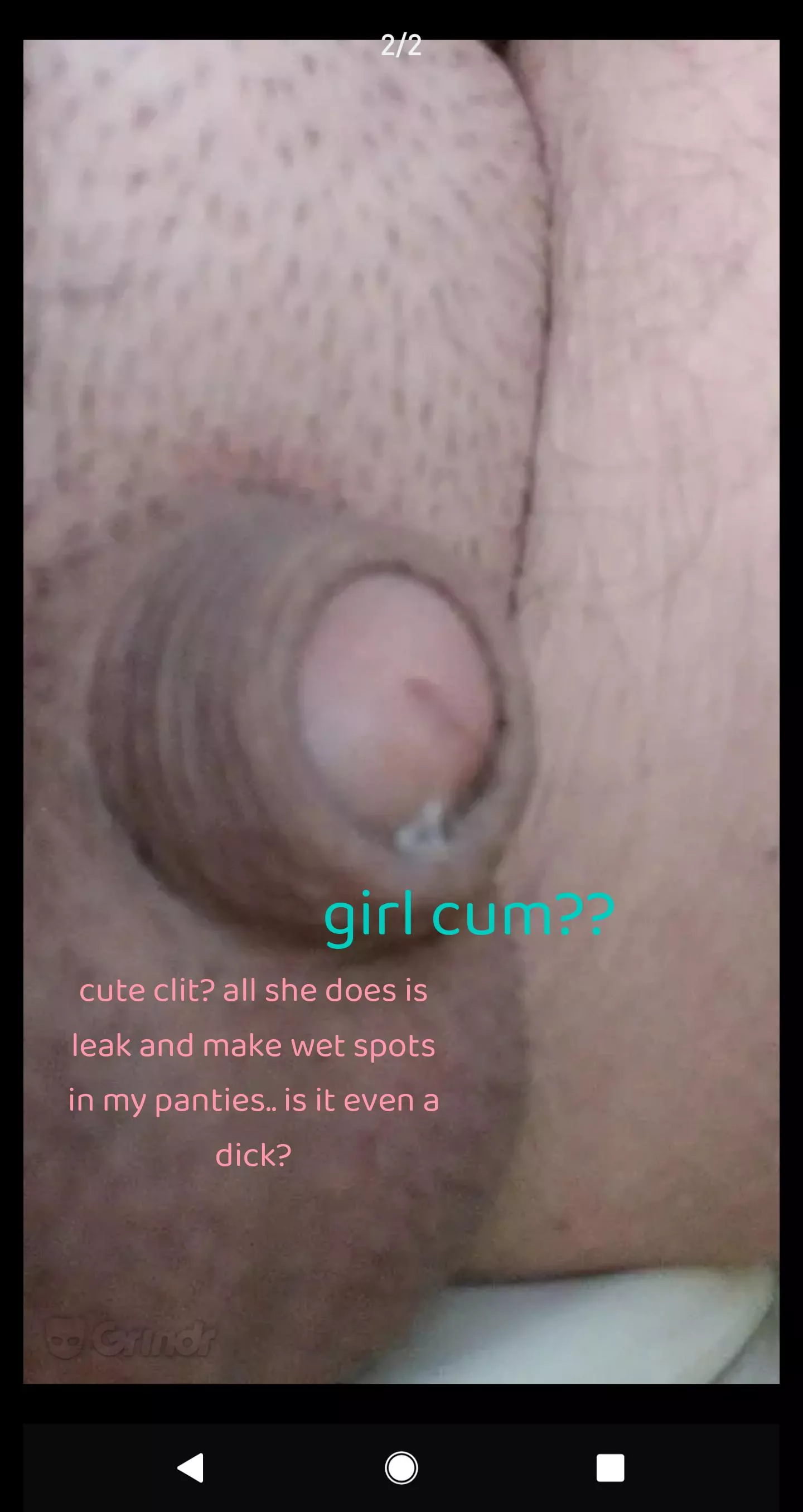 am I born to be a sissy? is there a mistake? what is this? what am i