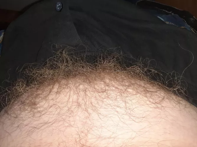 Amazed how long pubes can get ...