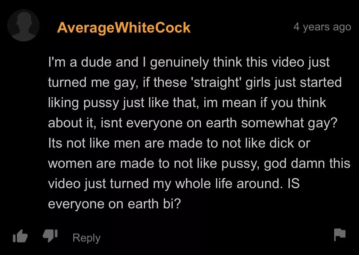 An existential crisis