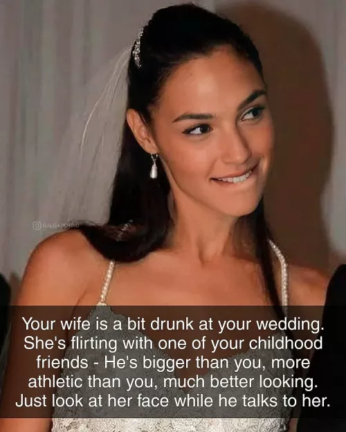 And if she has her way you will be a father in 9 months 🥰