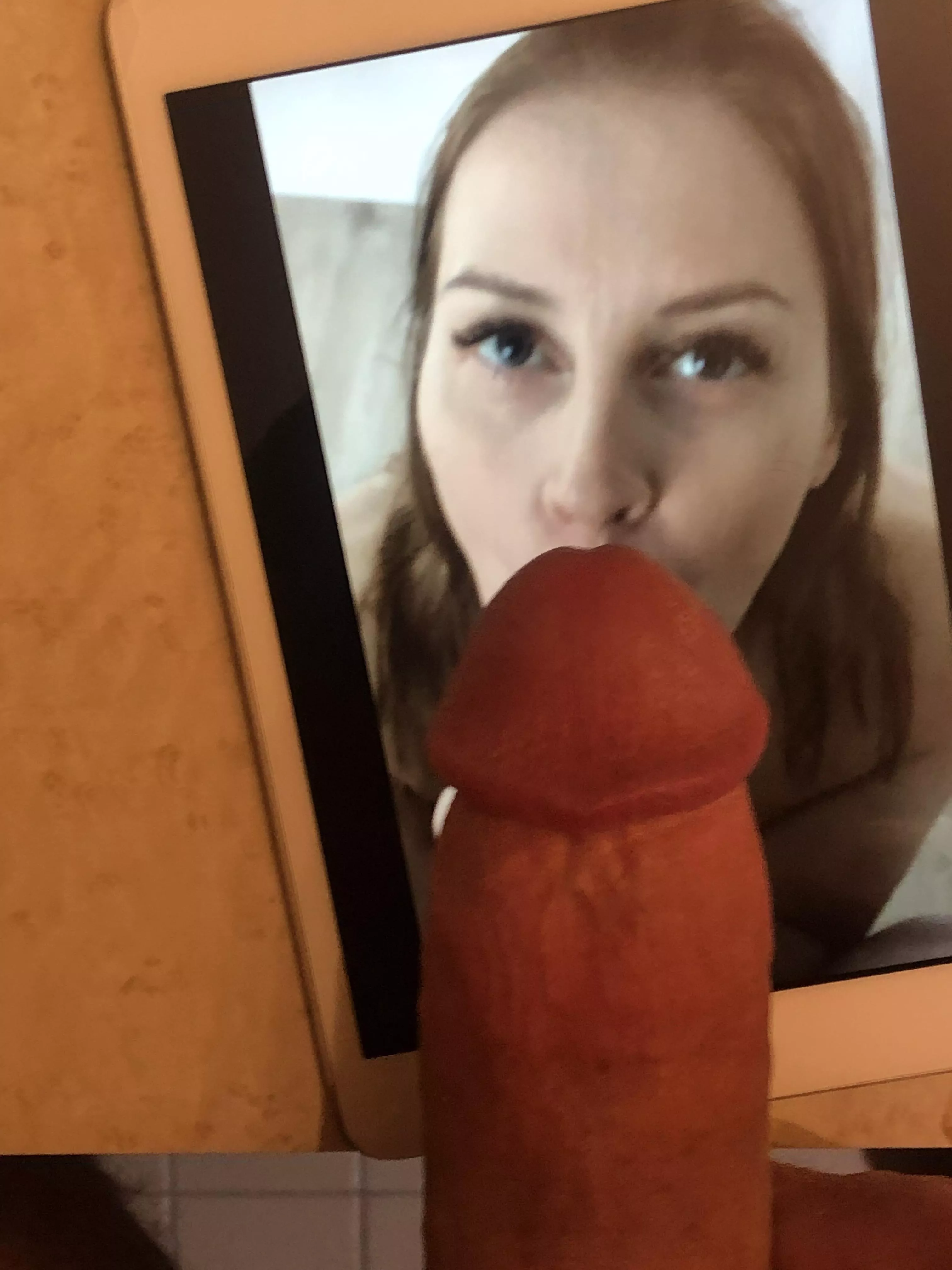 And now she’s got a real mouthful….