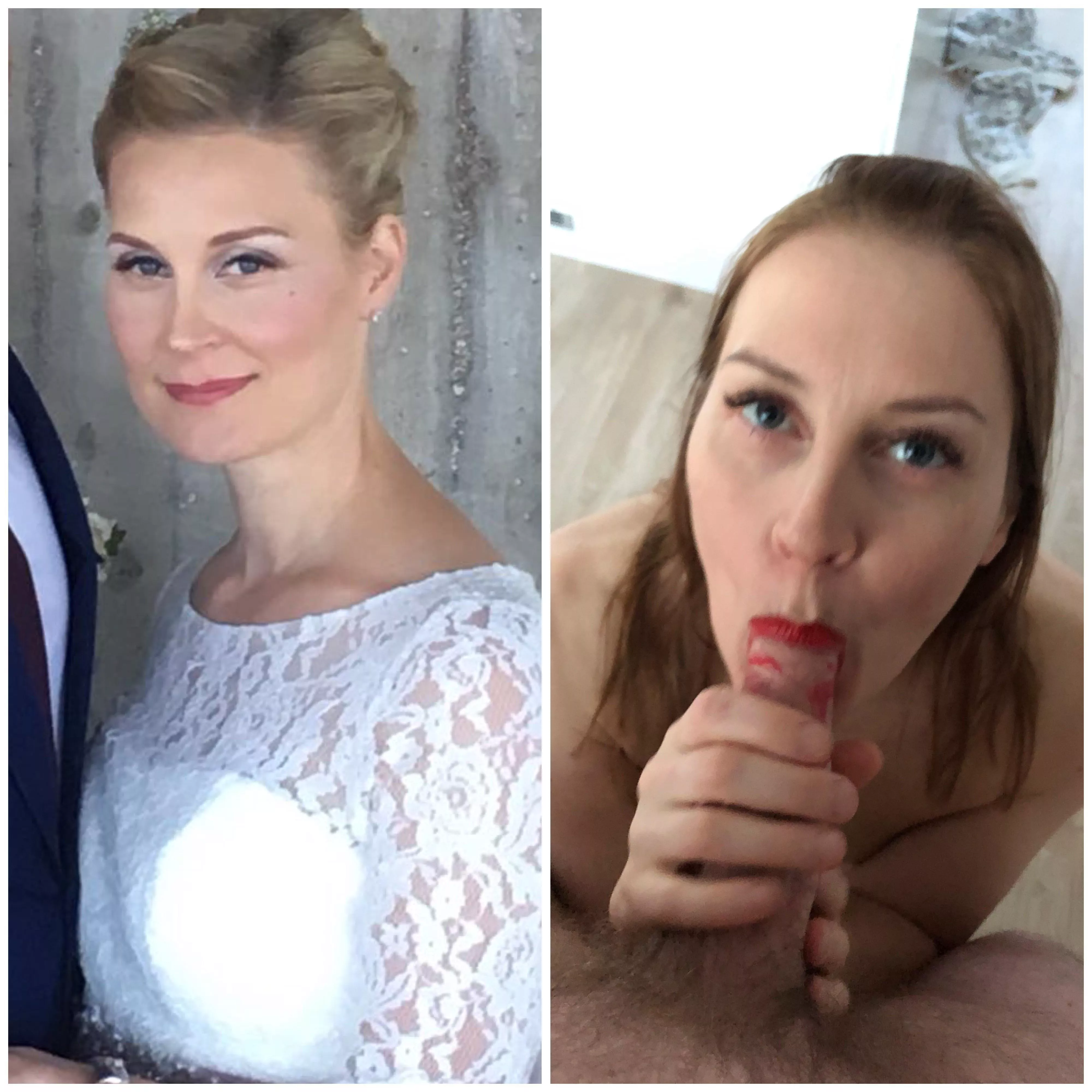 Angel bride, slut wife….