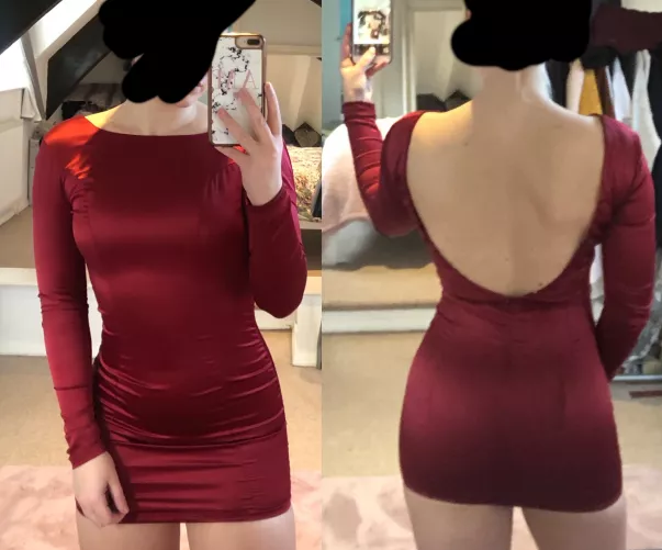 Another day, another risky dress