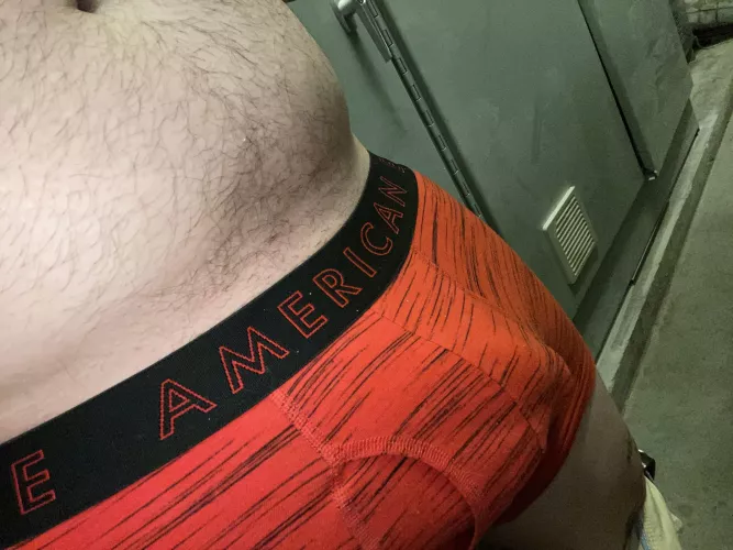 Another night stuck at work. How’s the red ones look on me?