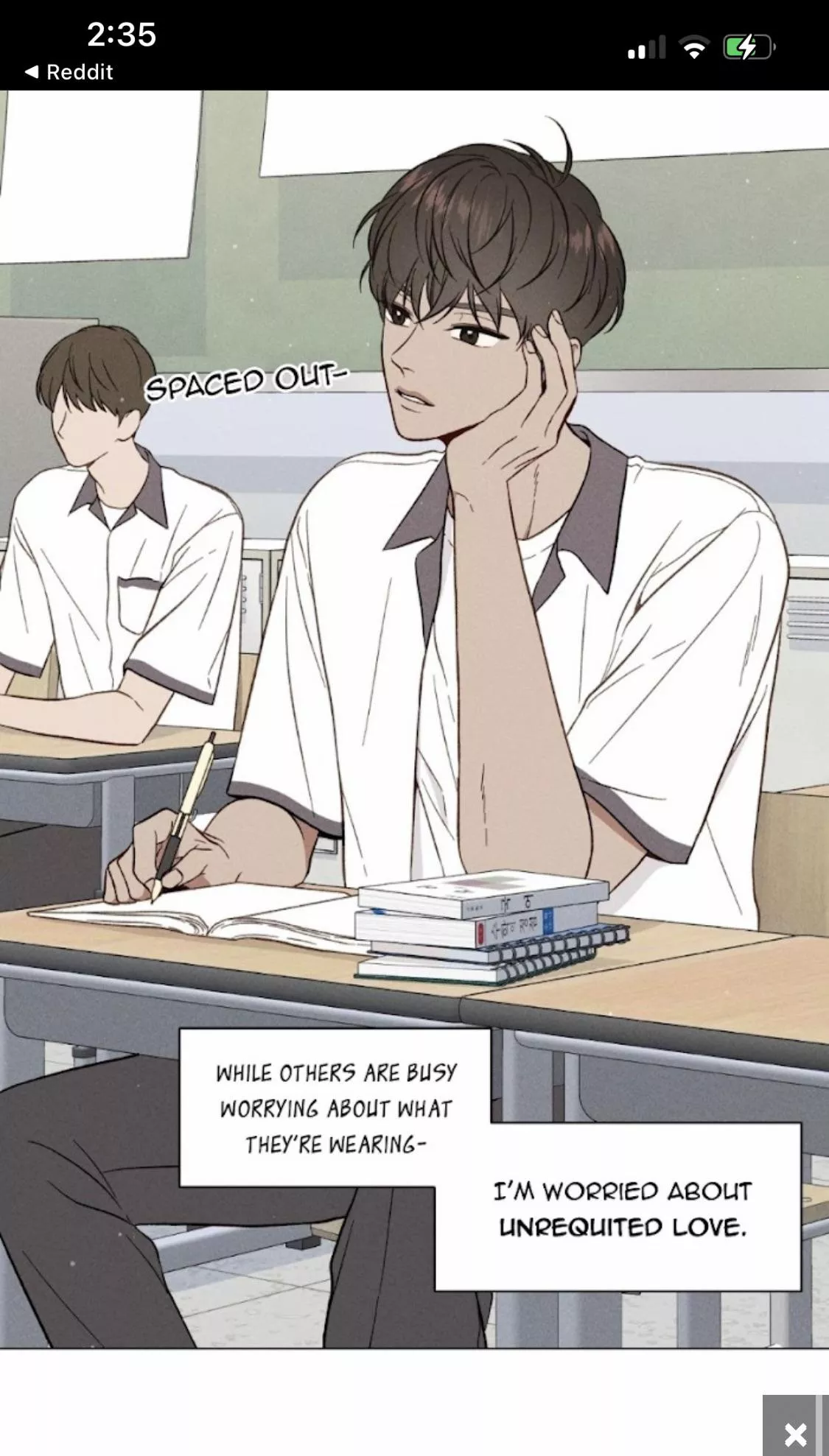 Anyone knows where this is from I forgot what it was called but I screenshot it