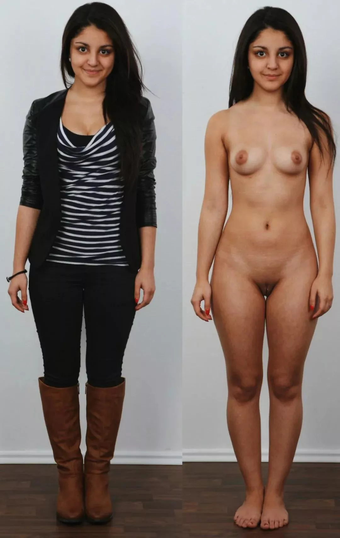 anyone knows who is she ,looks like indian.she is cute😍