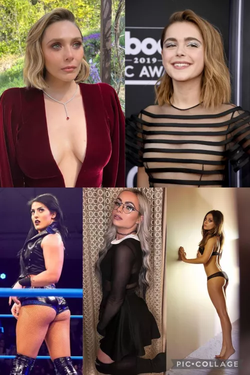 Anyone wanna domme me as Liz Olsen, Kiernan Shipka, Tessa Blanchard, Liv Morgan or Mila Kunis?
