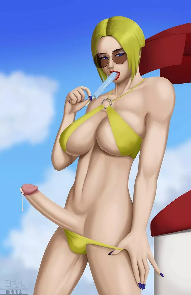 Anyone wanna trade r6 stuff? I’m cool with trading other futa stuff to but preferably r6. Dm or comment if your interested. Artist: Animatiel