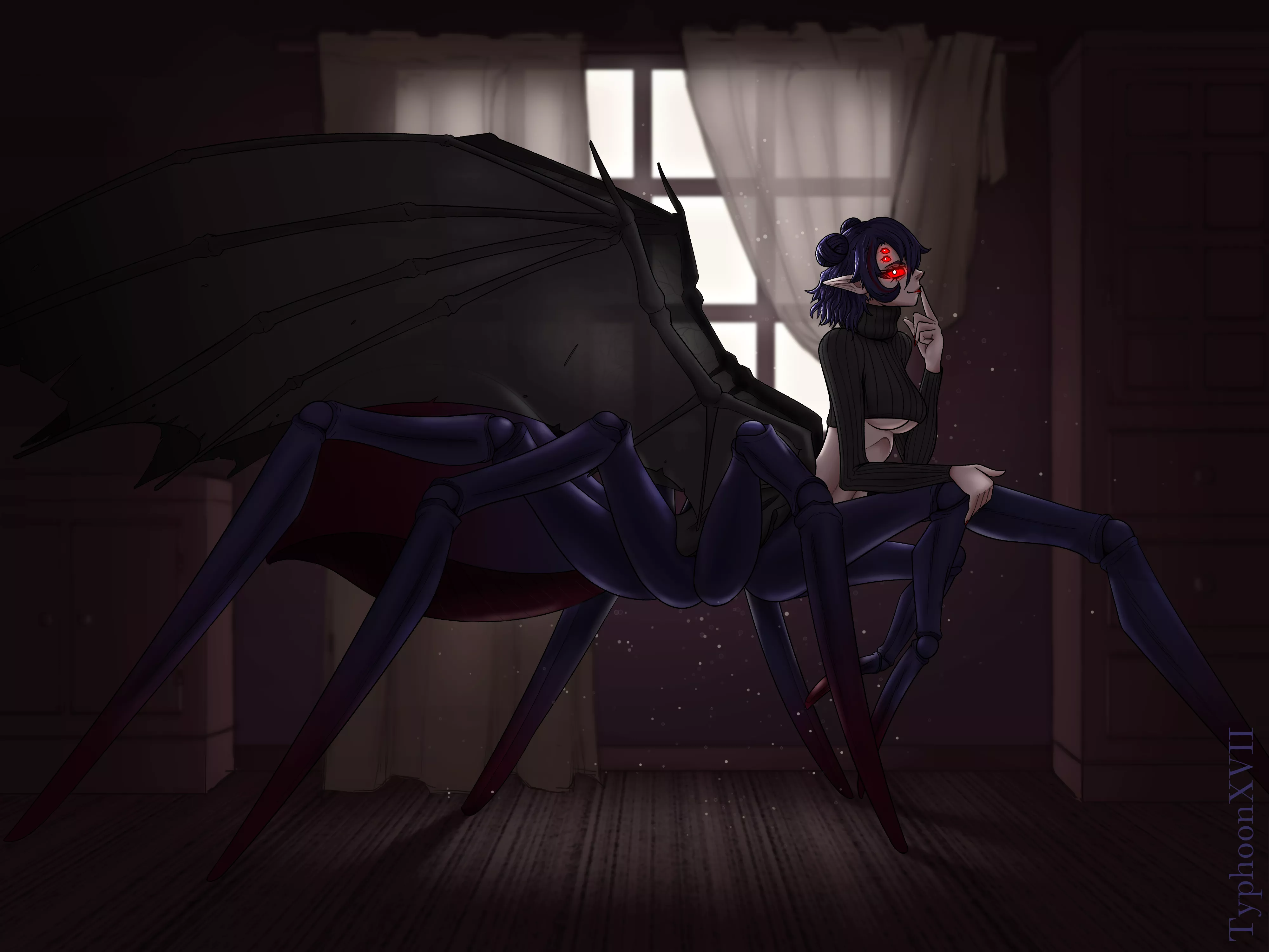 Ara ara... Up so early?