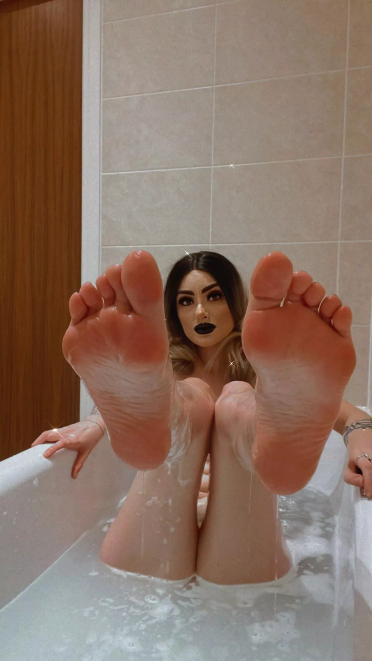 Are my toes wrinkled yet? Are my toes wrinkled yet?