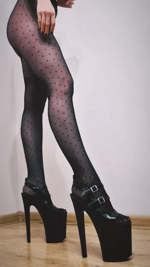 are these heels big enough to step on you? 😏