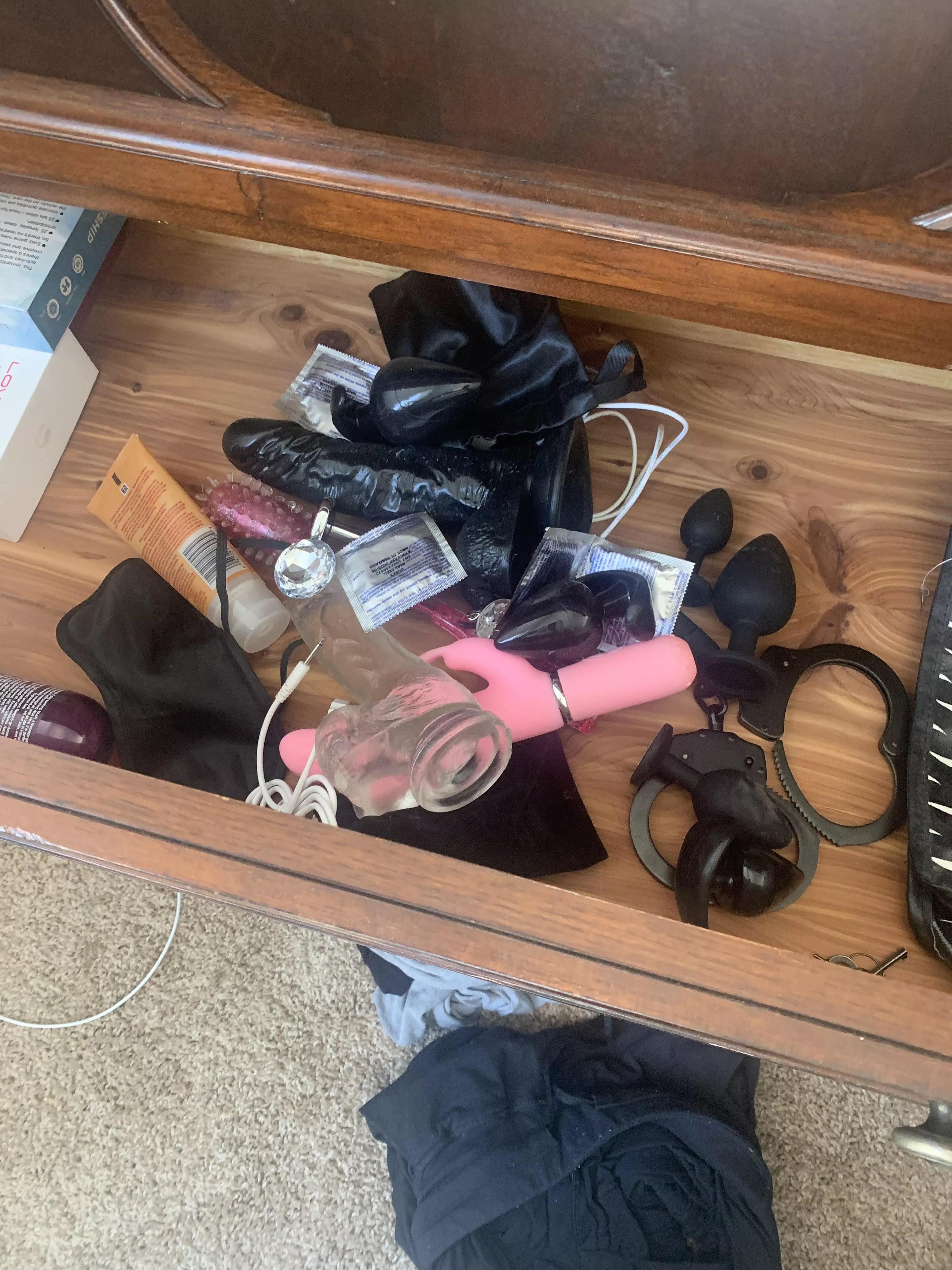 At home with wifeys things… dm me!