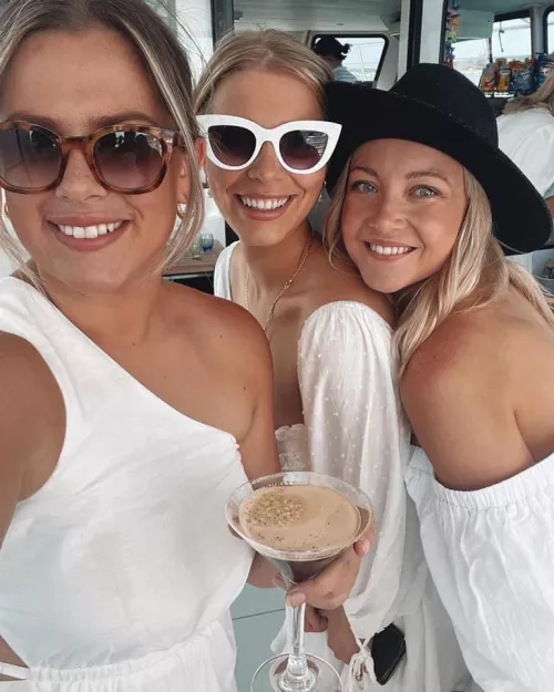 At least white won’t show the stains ;)