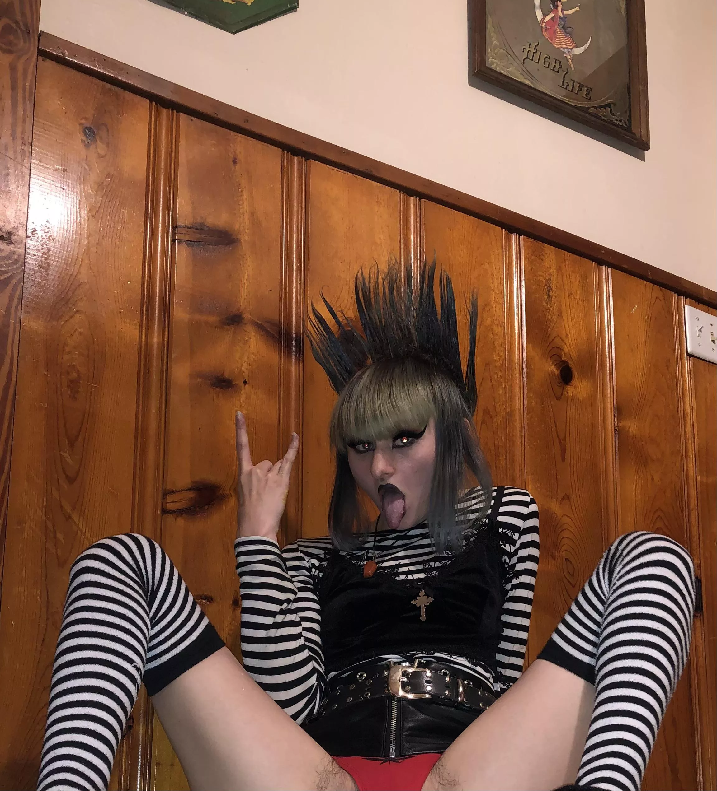 At least you won’t have to worry about messing up my hair!