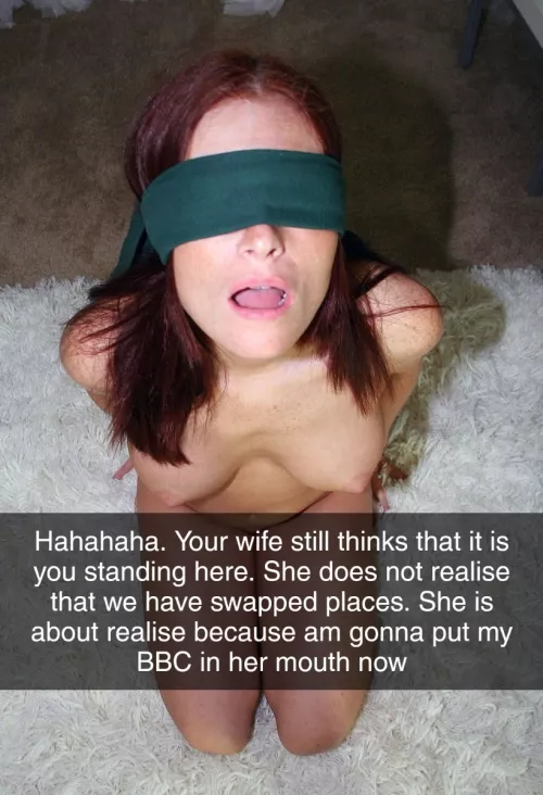 At the office I made a bet with a guy saying that I could out sell him. The bet was that if I won He paid for weeks vacation in Hawaii for me and my wife. And if I lost he got to fuck my wife. I lost. I knew that I would not be able to convince her so I 