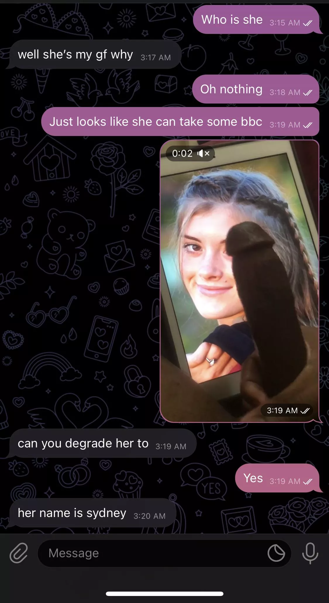 BBC degrading and cumming on your gfs. Telegram only. Mpluz. BBC degrading and cumming on your gfs. Telegram only. Mpluz.