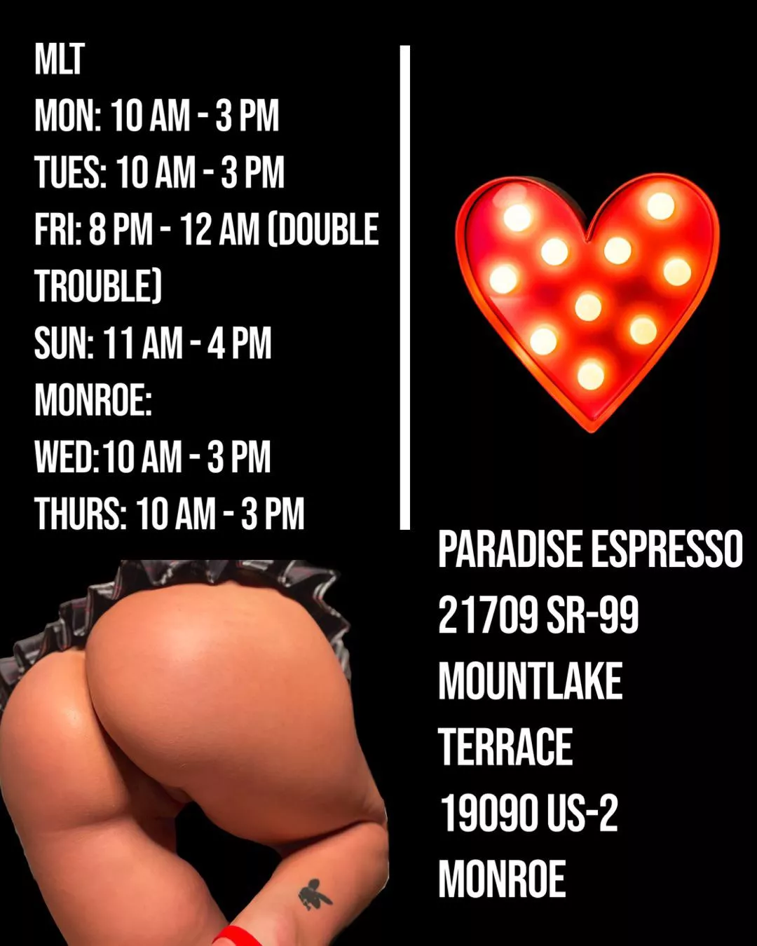 @bbygurlsunshyne Come see me this week! @bbygurlsunshyne Come see me this week!