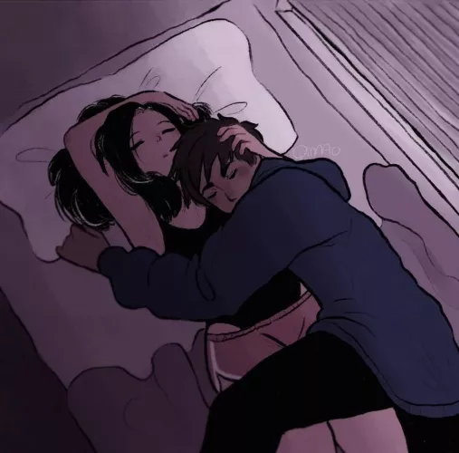 Be my little koala and use mommy as your sleeping aid - plushie~ (Art by Qimao)