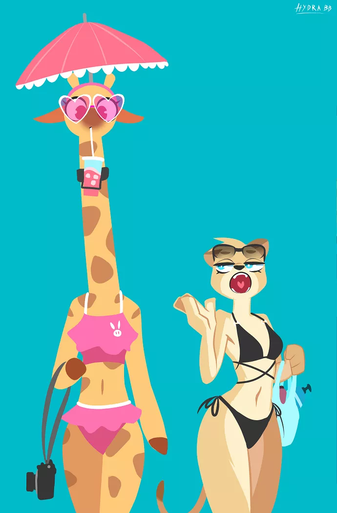 Beach Picnic / art by me