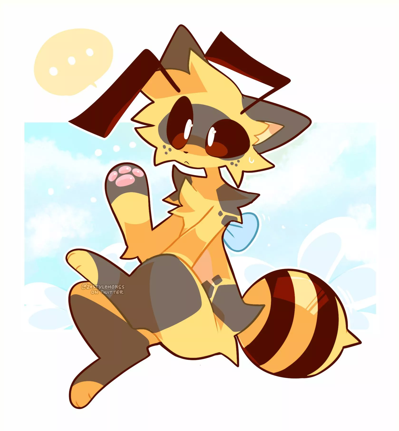 beecat [ art by me @zestylemonss on twitter ]