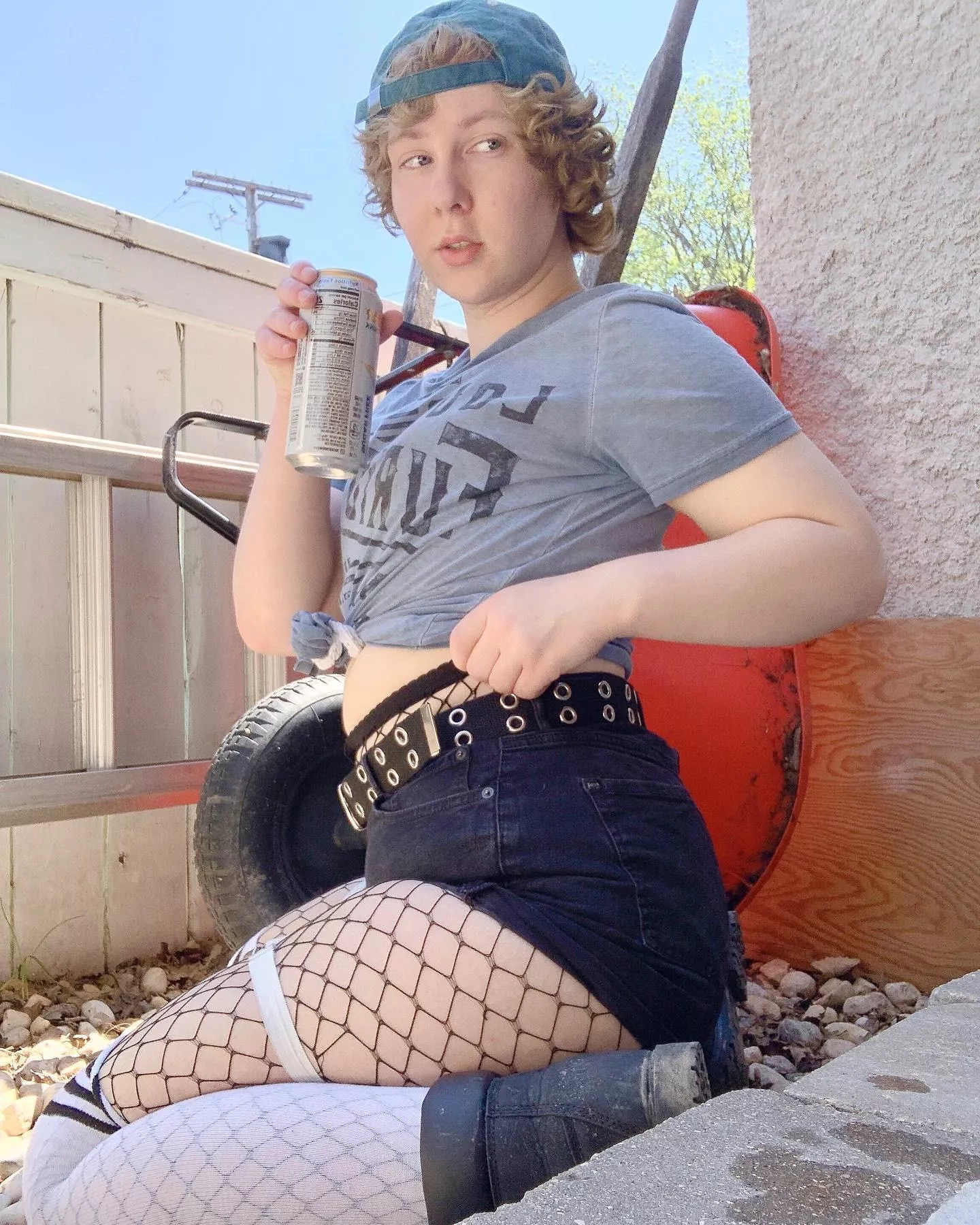 being masculine but in a feminine way 😌