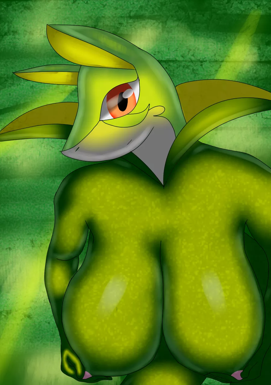 Big tiddy serperior by me