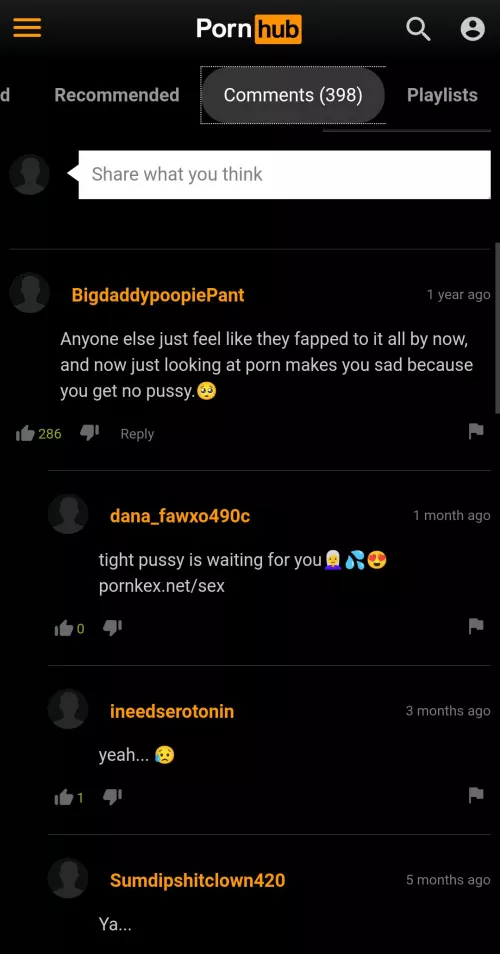 BigdaddypoopiePant is hella self aware and on point here. 🥺🥺