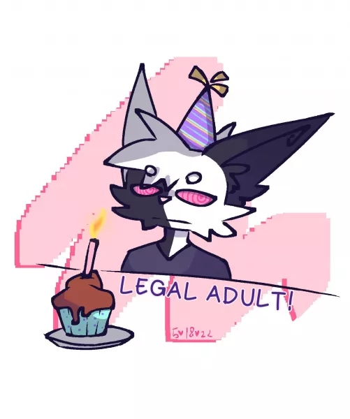 Birthday (art by me)