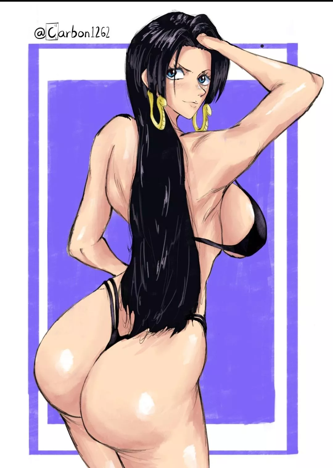 Boa Hancock by @carbon1262 on twitter