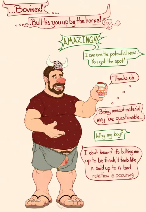 Bovinexs New Mascot Part 1 [M Species TF] by Koorivlf