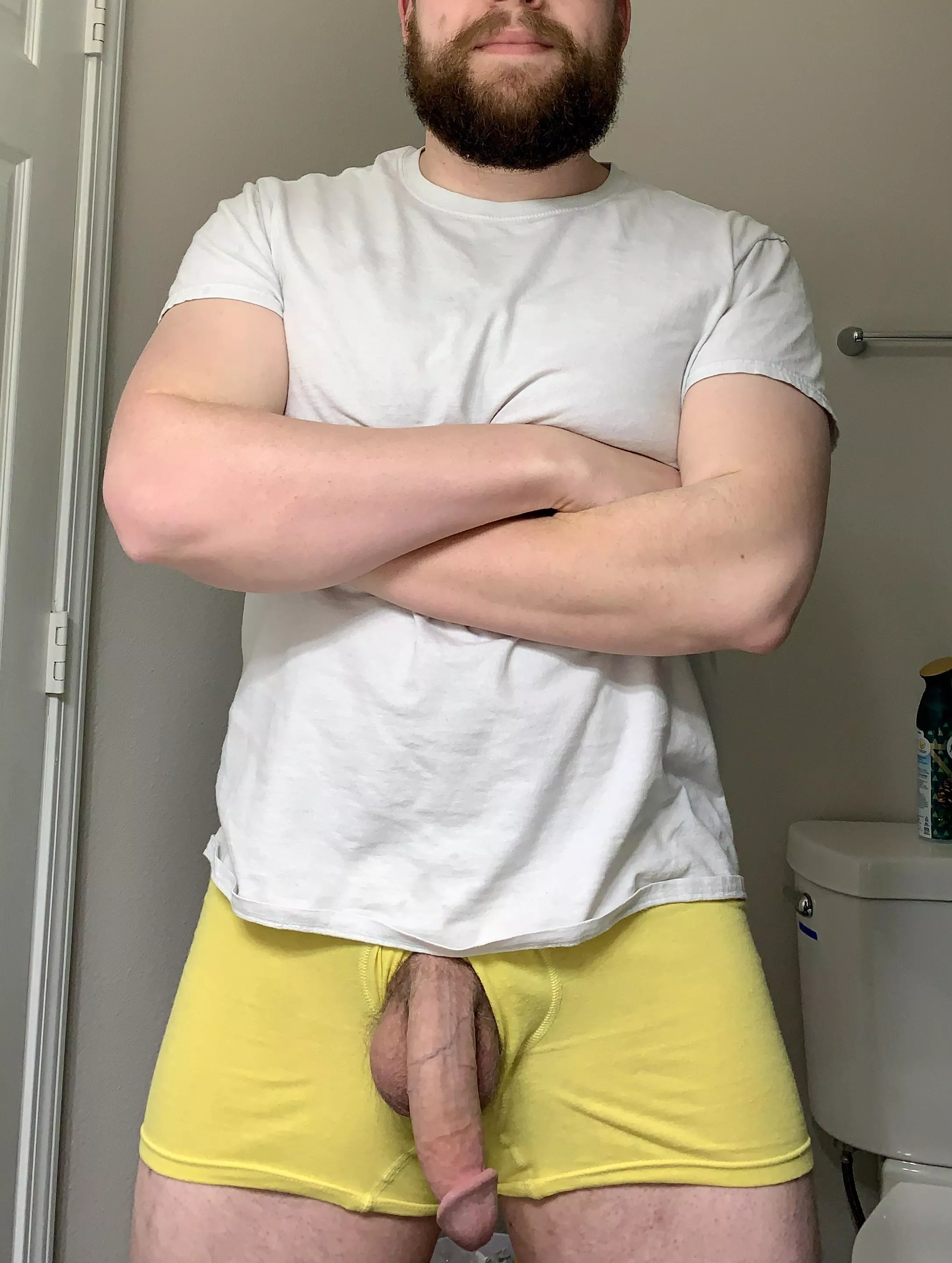 Bright yellow underwear, good or bad? Bright yellow underwear, good or bad?
