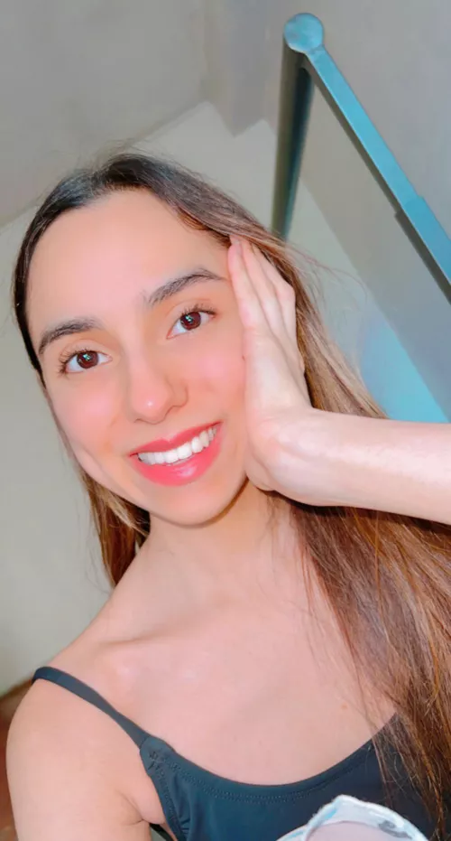 Brown eyes and my smile ! 💙 (f20)