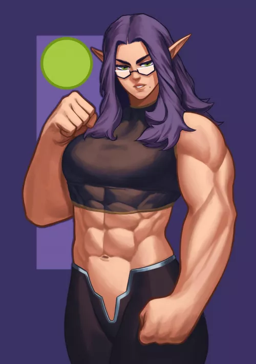 Buff Nerd Elf.(@Sotchosis)