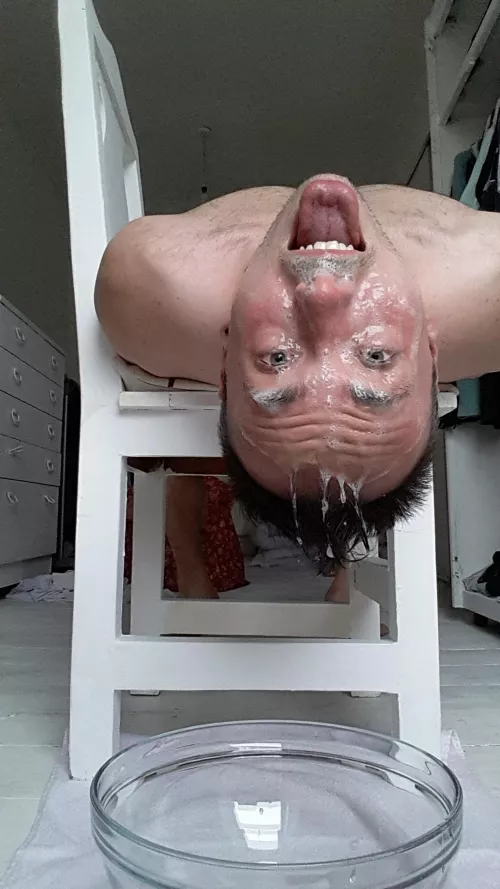 Bukkake everywhere fuck my face amd cum all over it