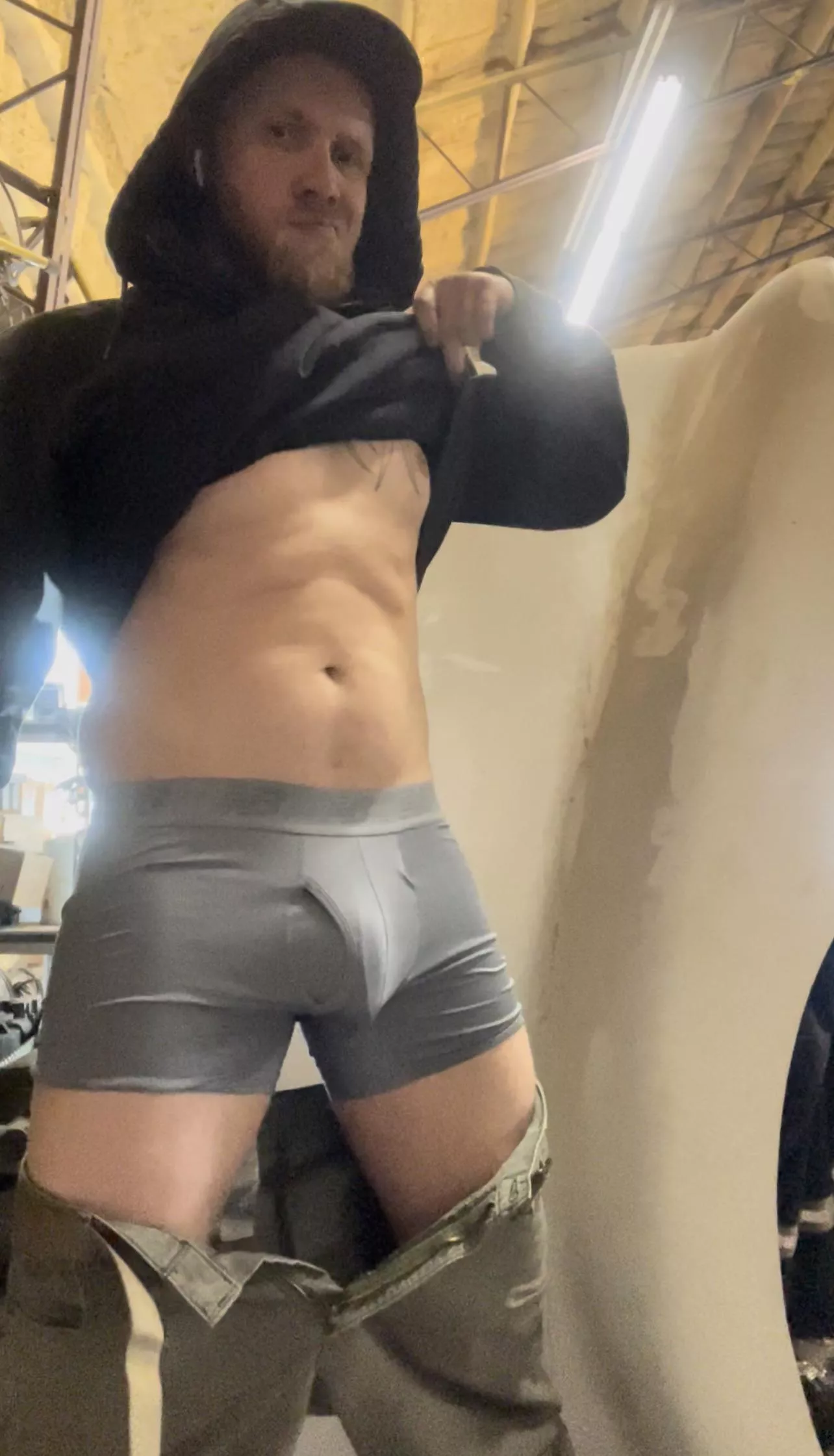 Bulging at work today 😉