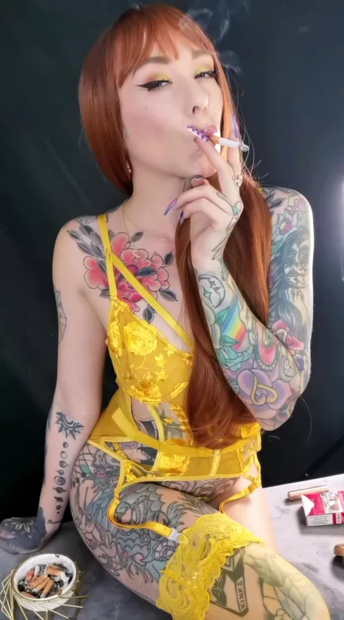 Can we smoke together tonight?