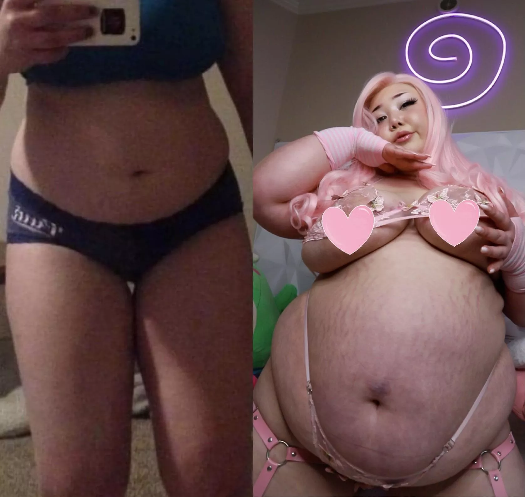 Can you believe that I used to look like that? 💝