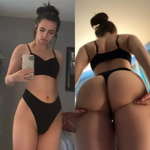 Can you tell that I work out? 🍑🥵