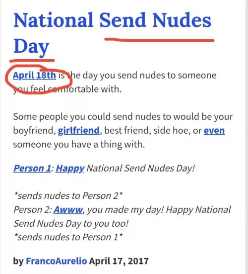 Can’t believe y’all didn’t send me any!