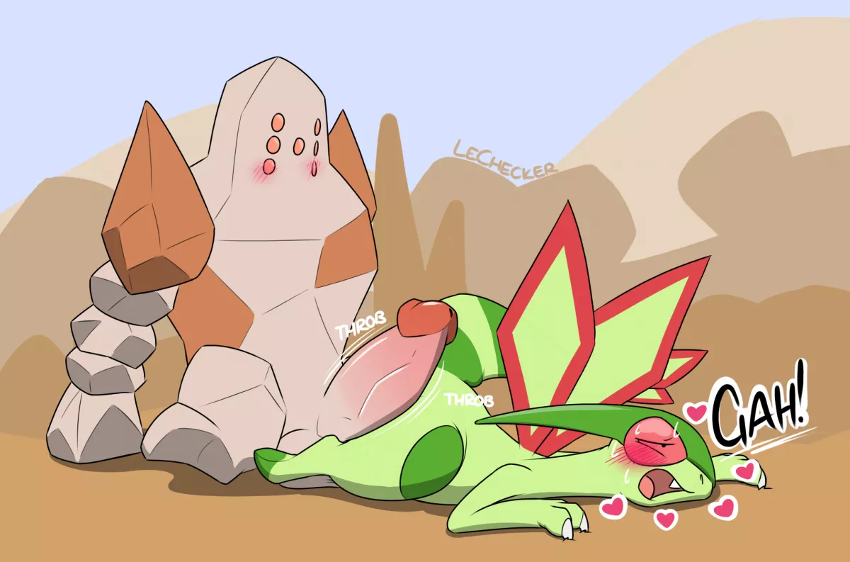 catch them all challenge #377 - Regirock (lechecket)