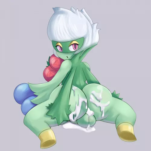 catch them all challenge #407 - Roserade (dizzytizzyprime)