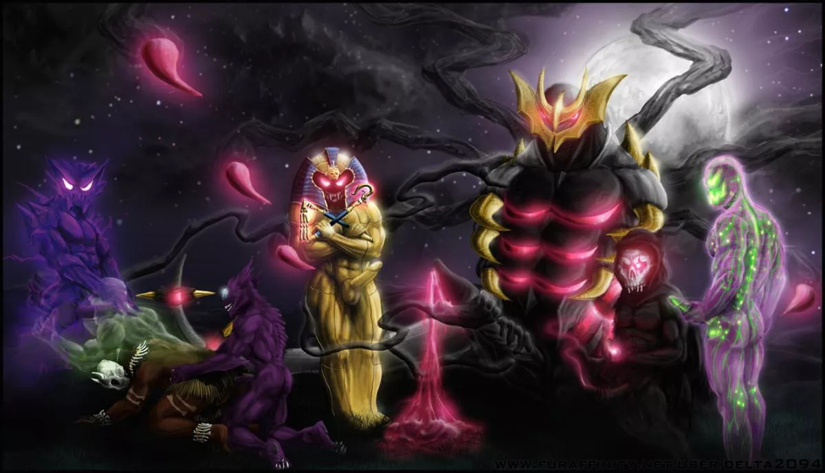 Catch them all challenge #442 - Spiritomb (Delta2094)